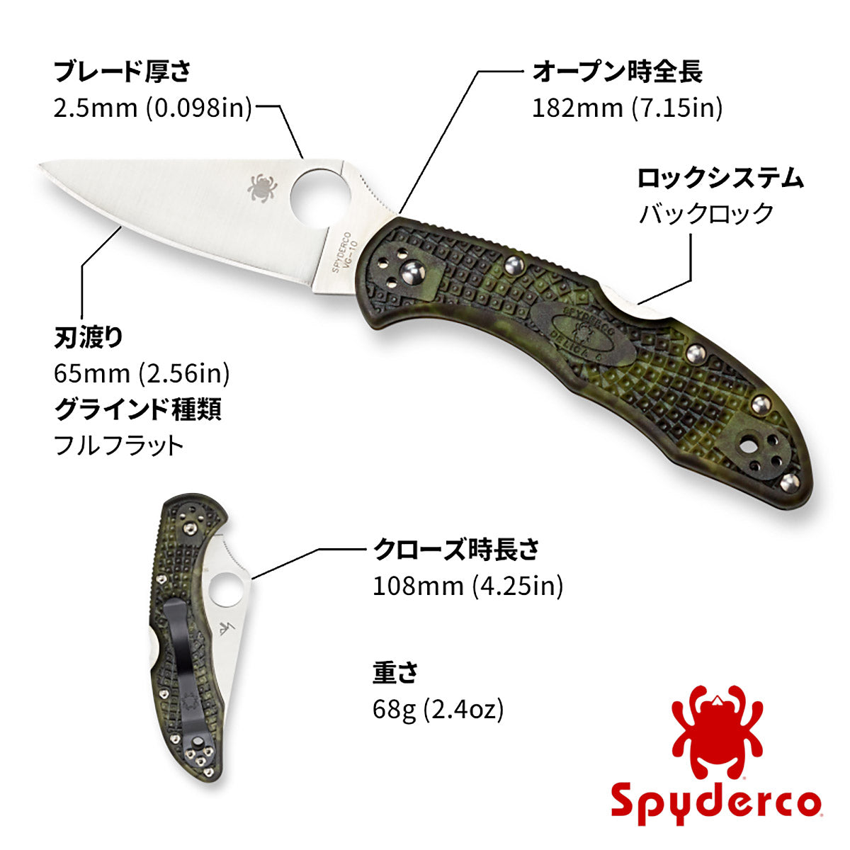 DELICA 4 直刃