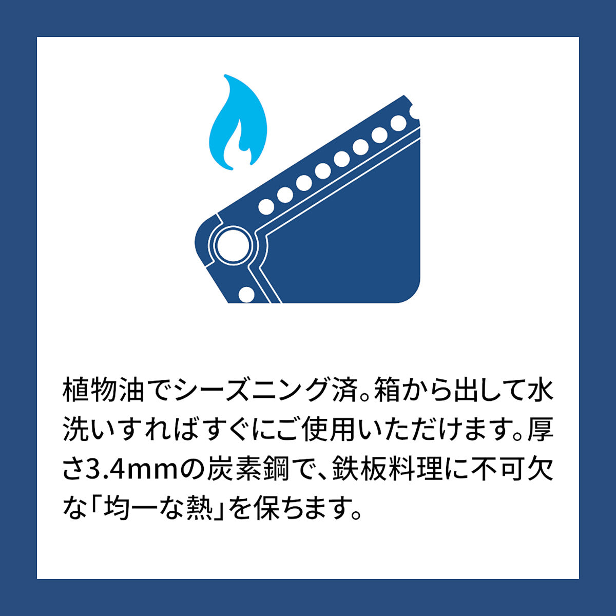 NOMAD Carbon Steel Griddle (鉄板)